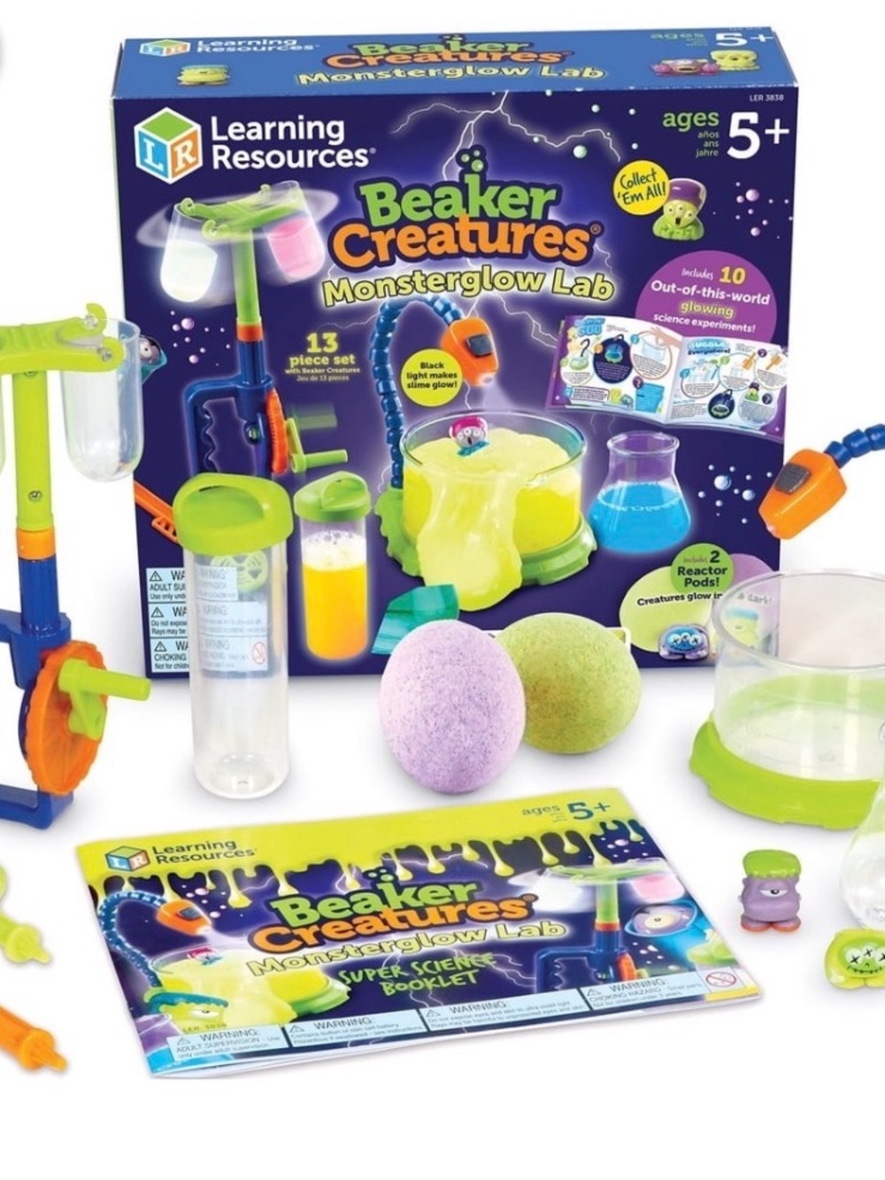 Beaker Creatures MonsterGlow Lab -014